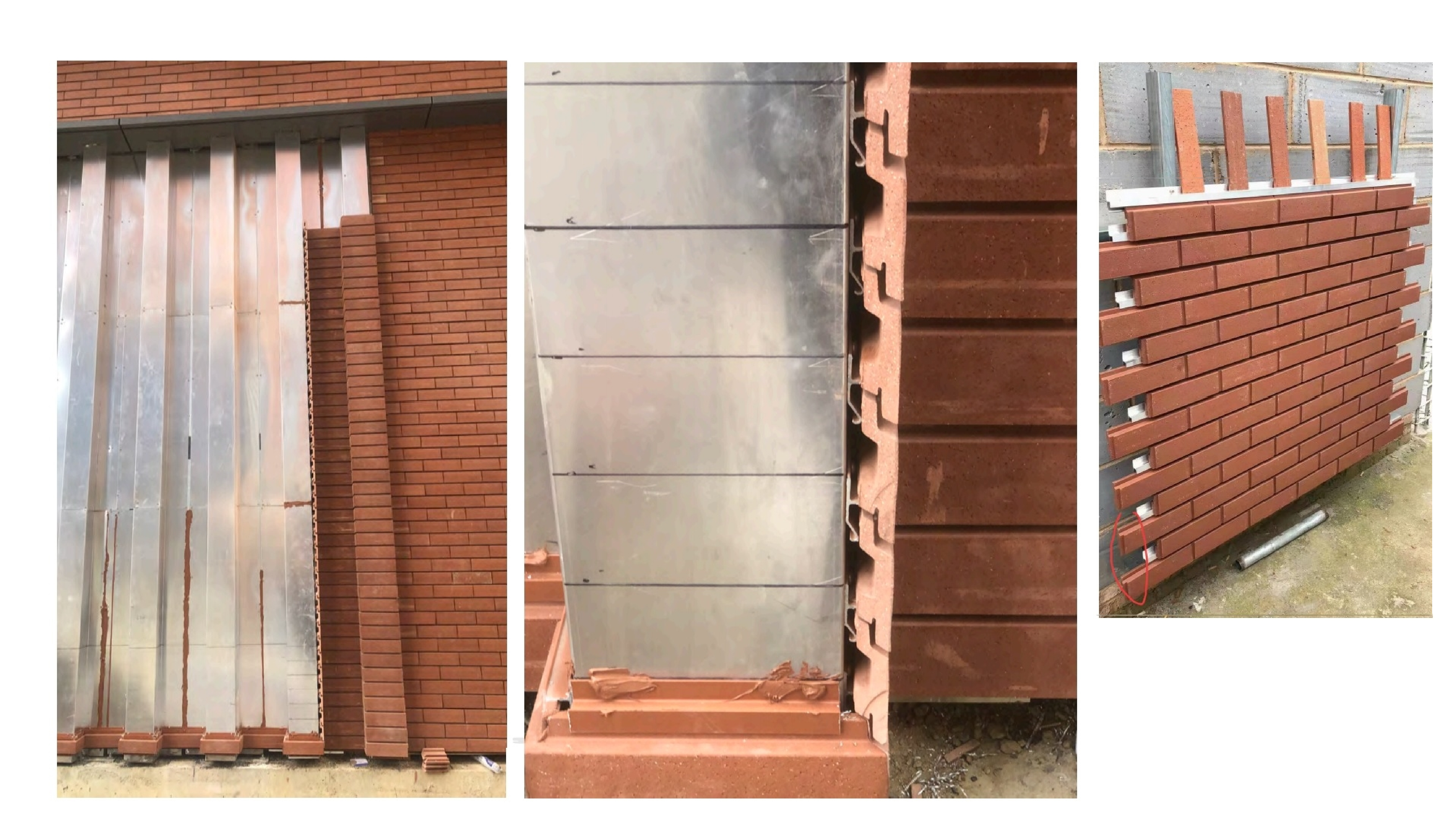Red Dry-Hanging Terracotta Clinker